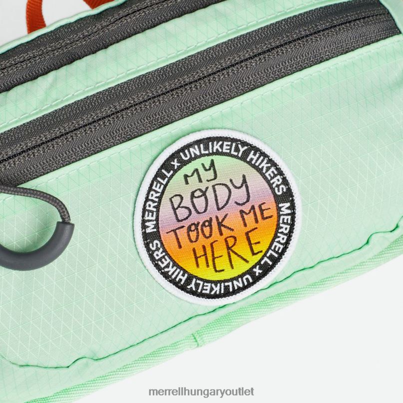 egynemű Merrell ködzöld crest 1,5 literes ágyéki csomag x valószínűtlen túrázók kiegészítők H06N0373