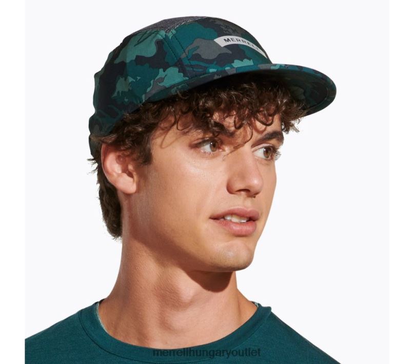 egynemű Merrell tengeri moha levélnyomat nyomvonal futó sapka kiegészítők H06N0393
