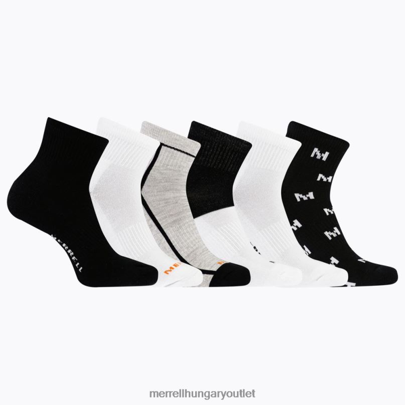 egynemű Merrell fekete válogatott párna negyed 6 csomag kiegészítők H06N0221
