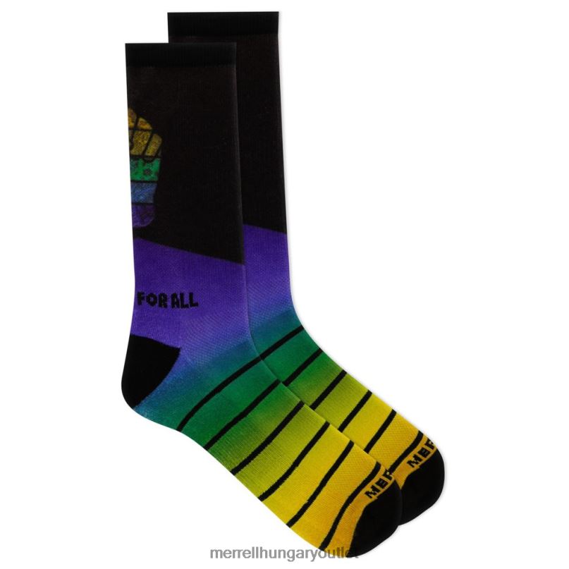 egynemű Merrell kék kültéren minden nyomtatott kültéri személyzeti zoknihoz kiegészítők H06N0723