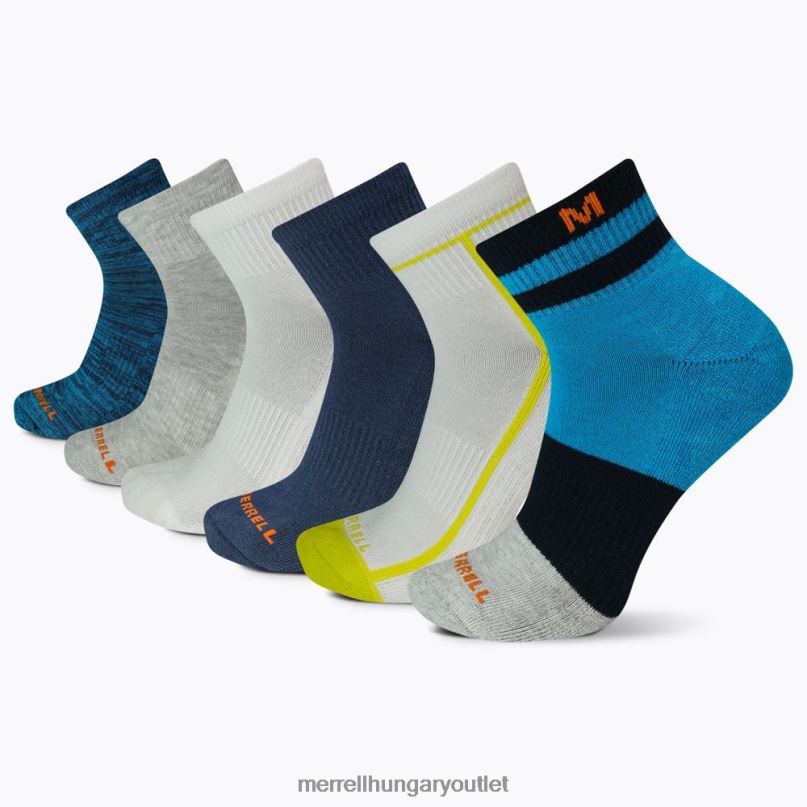 egynemű Merrell kék válogatott párna negyed 6 csomag kiegészítők H06N0222