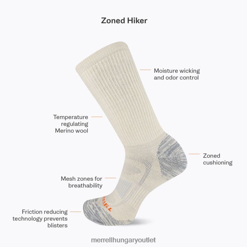 egynemű Merrell rózsaszín multi zónás negyed természetjáró zokni kiegészítők H06N0299