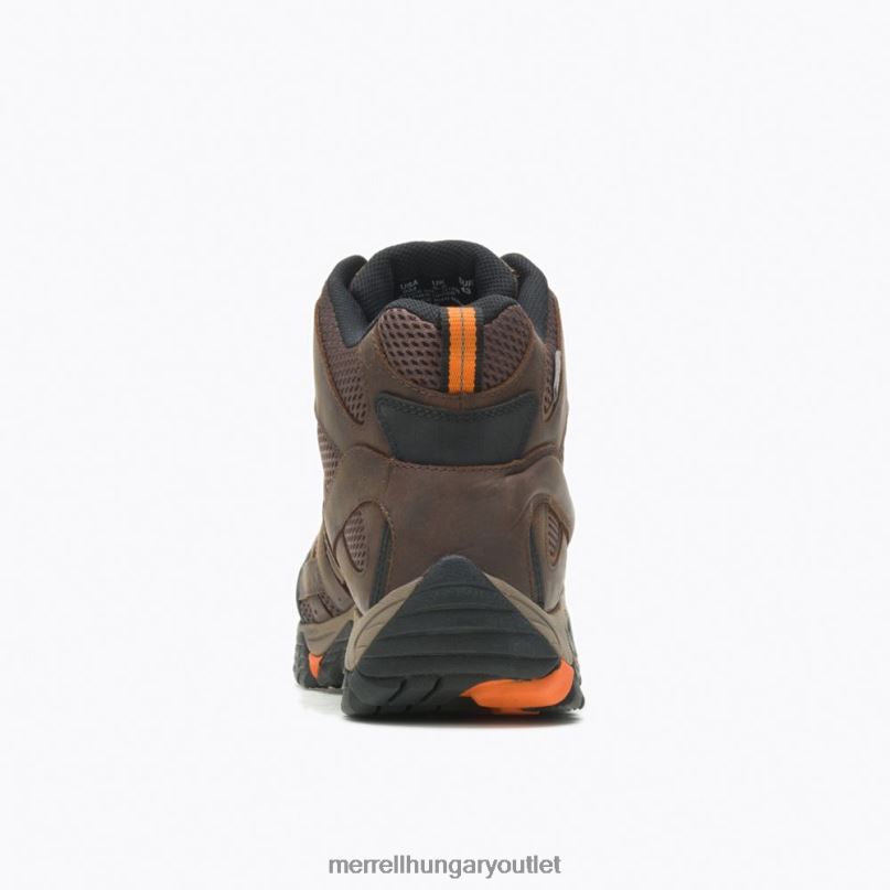 férfiak Merrell agyag moab vertex mid vízálló sr munkacsizma széles szélesség cipő H06N0389