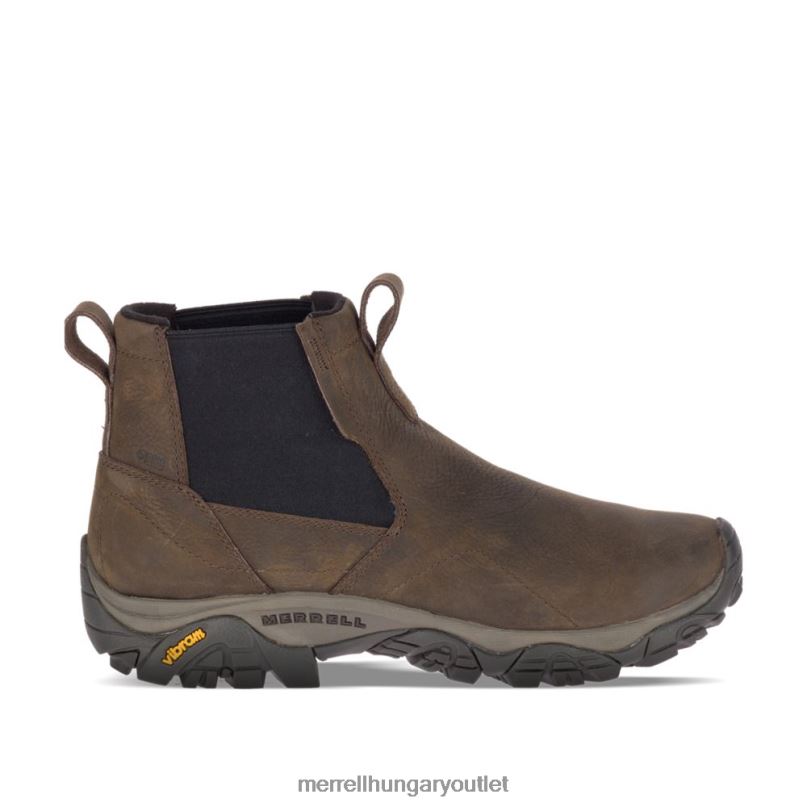férfiak Merrell barna moab kaland chelsea polar vízálló cipő H06N0502