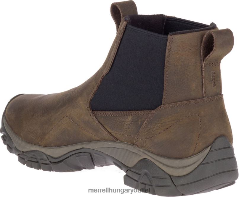 férfiak Merrell barna moab kaland chelsea polar vízálló cipő H06N0502