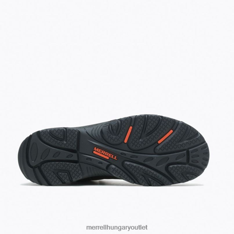 férfiak Merrell eszpresszó erősfield bőr 6\'\' vízálló comp orr munkacsizma cipő H06N0716