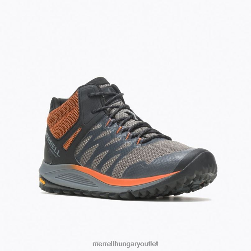 férfiak Merrell faszén nova 2 mid vízálló cipő H06N0207