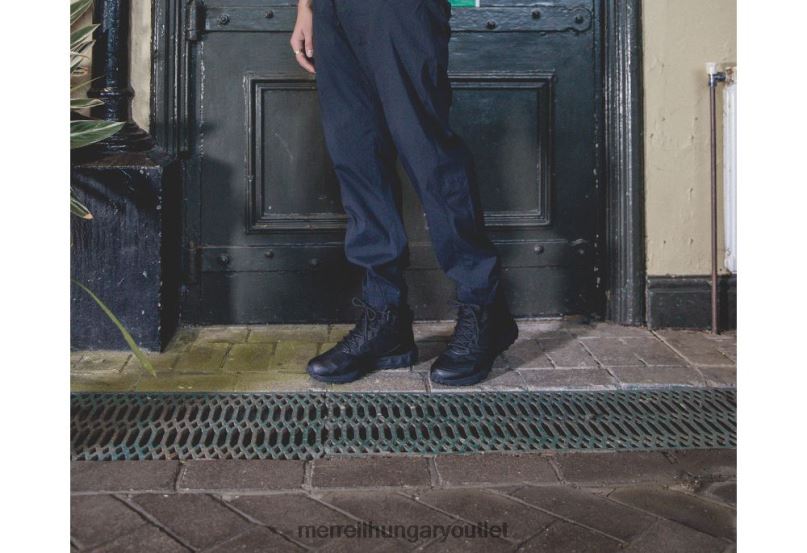 férfiak Merrell fekete betörő taktikai csizma cipő H06N0802