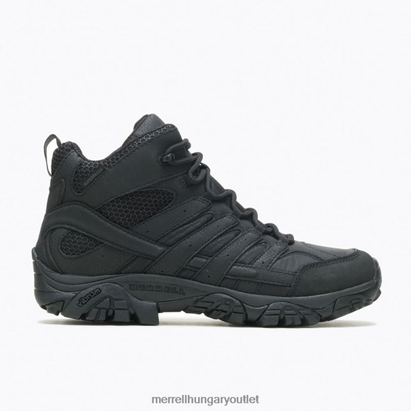 férfiak Merrell fekete moab 2 mid tactical vízálló bakancs cipő H06N0136