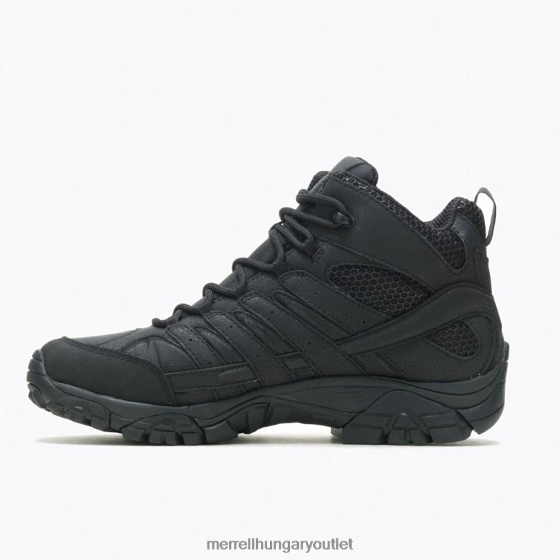 férfiak Merrell fekete moab 2 mid tactical vízálló bakancs cipő H06N0136