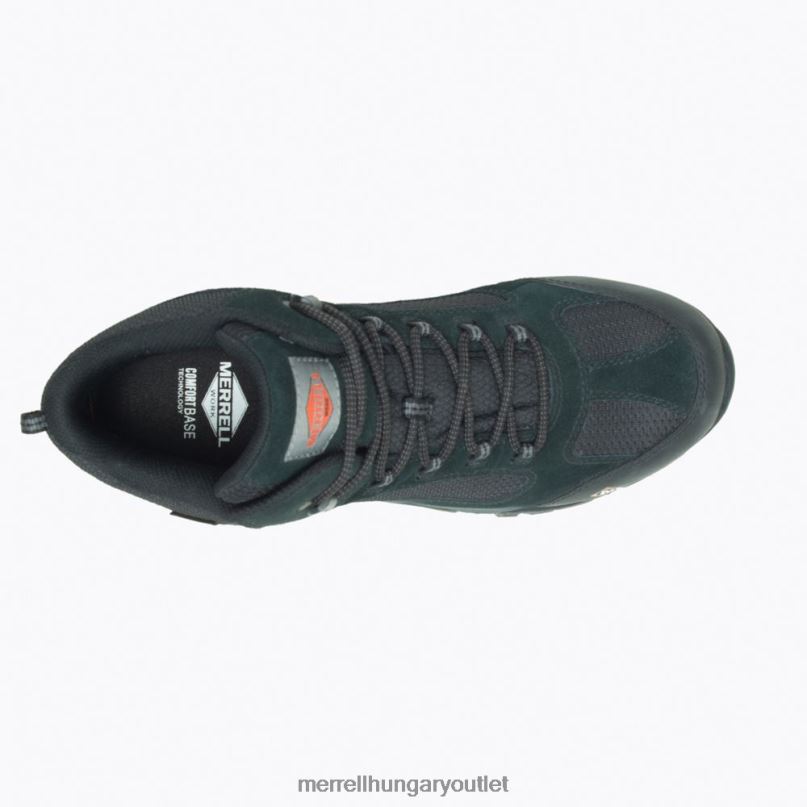 férfiak Merrell fekete moab onset mid vízálló comp orr munkacipő cipő H06N0433