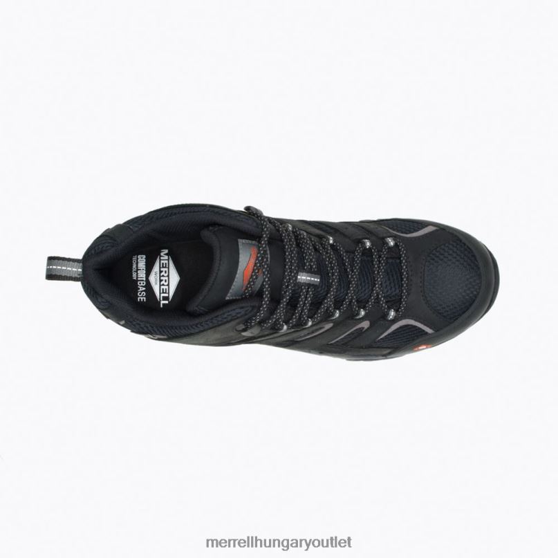 férfiak Merrell fekete moab vertex mid vízálló comp orr munkacsizma széles szélesség cipő H06N0619