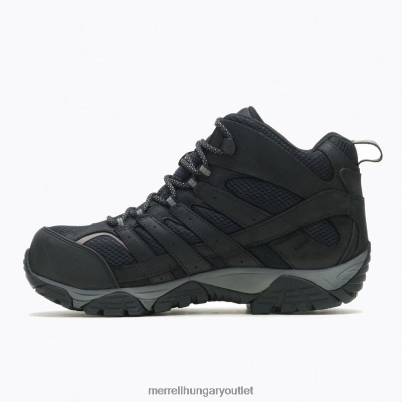 férfiak Merrell fekete moab vertex mid vízálló comp orr munkacsizma széles szélesség cipő H06N0619