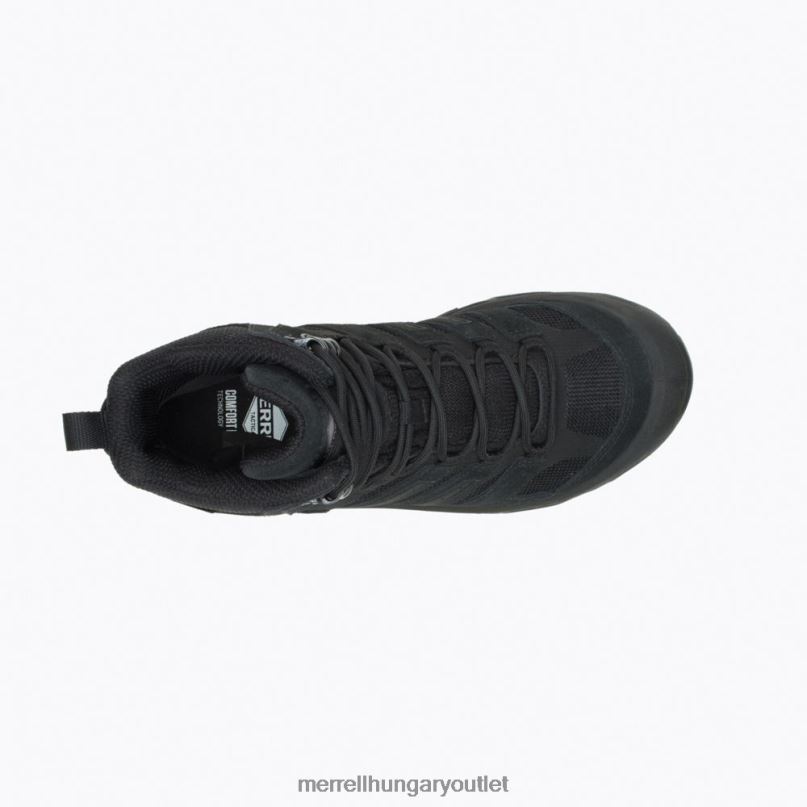 férfiak Merrell fekete strongfield taktikai 6\" vízálló csizma cipő H06N0441