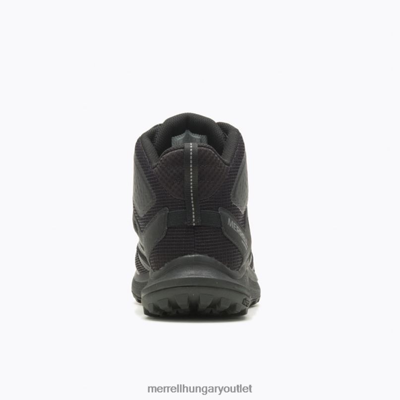 férfiak Merrell fekete/szén nova 3 mid tactical vízálló bakancs cipő H06N0381