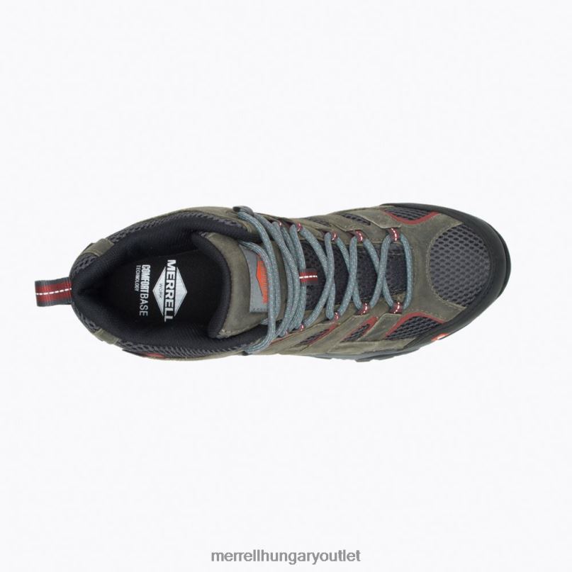 férfiak Merrell ónötvözet moab vertex mid vízálló comp orr munkacsizma széles szélesség cipő H06N0620