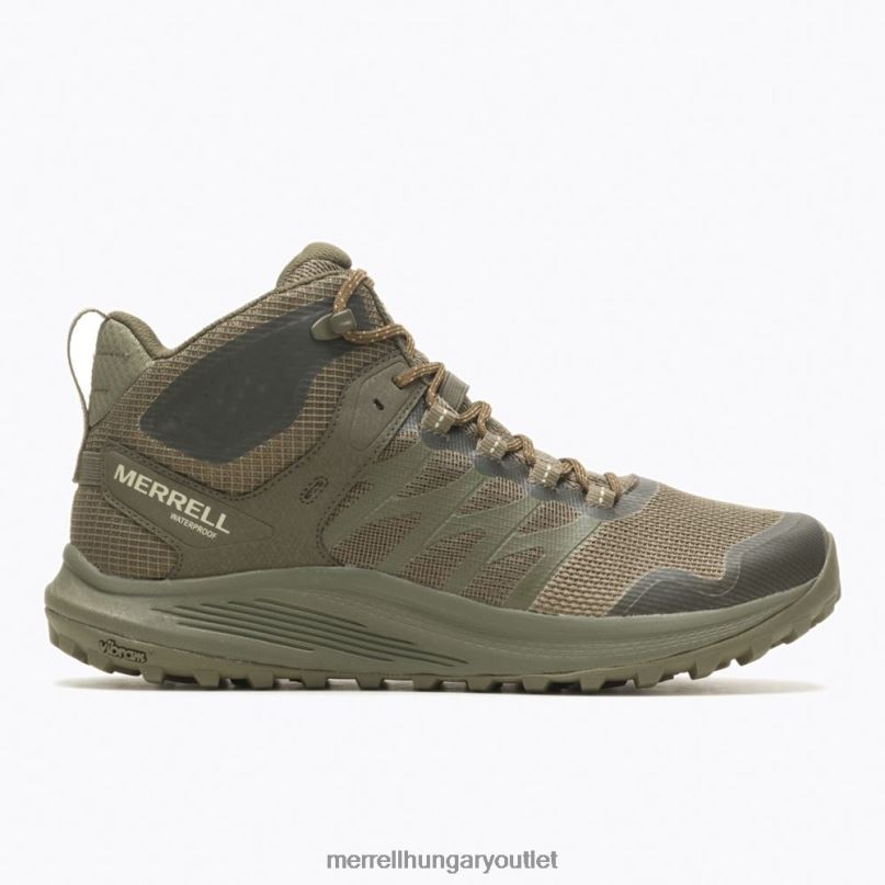 férfiak Merrell olajbogyó nova 3 mid tactical vízálló bakancs cipő H06N0383
