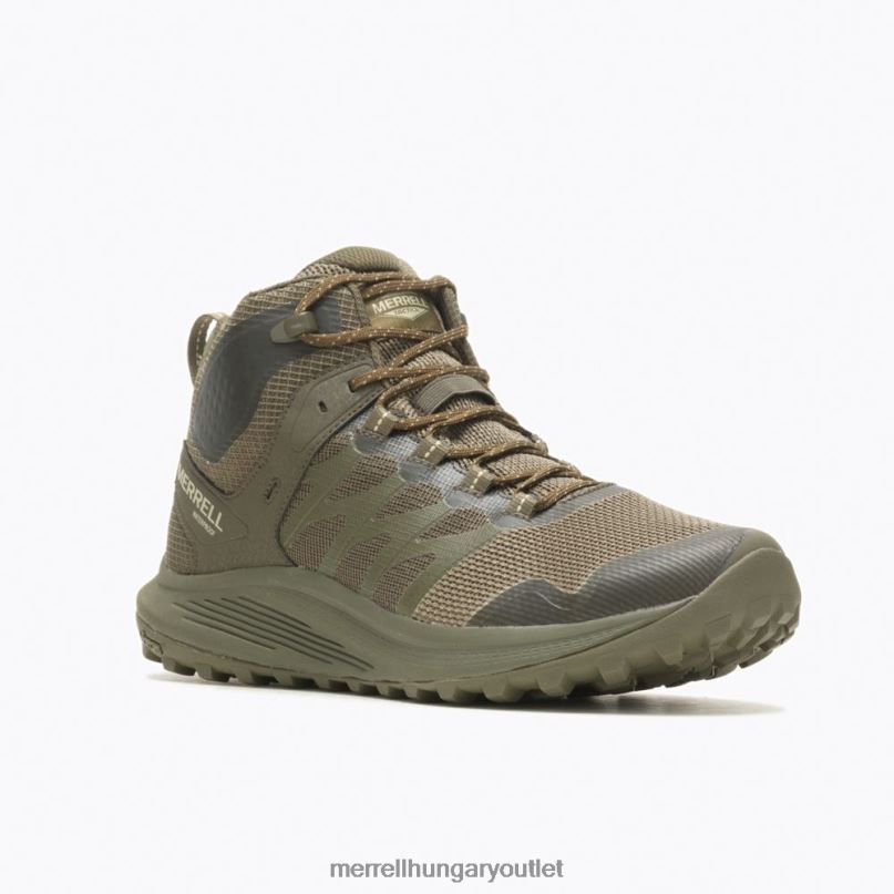 férfiak Merrell olajbogyó nova 3 mid tactical vízálló bakancs cipő H06N0383