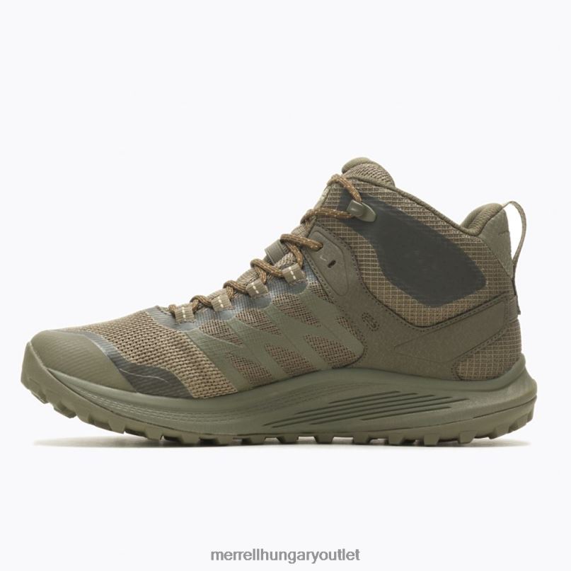 férfiak Merrell olajbogyó nova 3 mid tactical vízálló bakancs cipő H06N0383