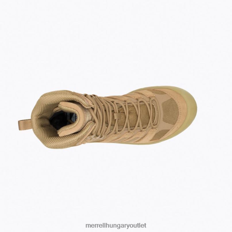 férfiak Merrell sötét prérifarkas strongfield taktikai 8\" vízálló csizma cipő H06N0468