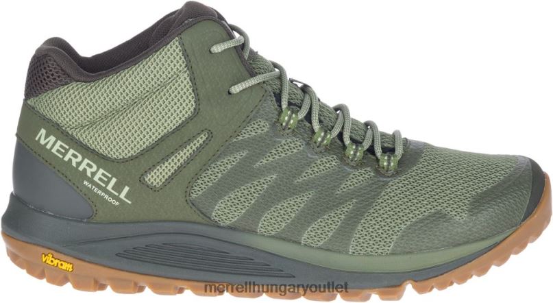 férfiak Merrell zuzmó nova 2 mid vízálló cipő H06N0209