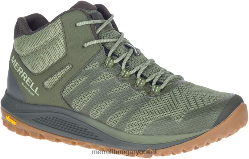 férfiak Merrell zuzmó nova 2 mid vízálló cipő H06N0209
