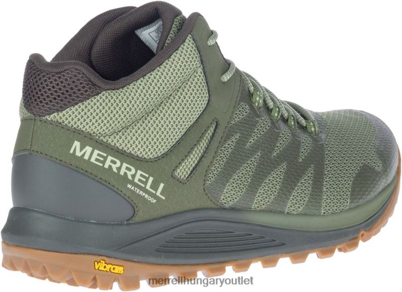 férfiak Merrell zuzmó nova 2 mid vízálló cipő H06N0209