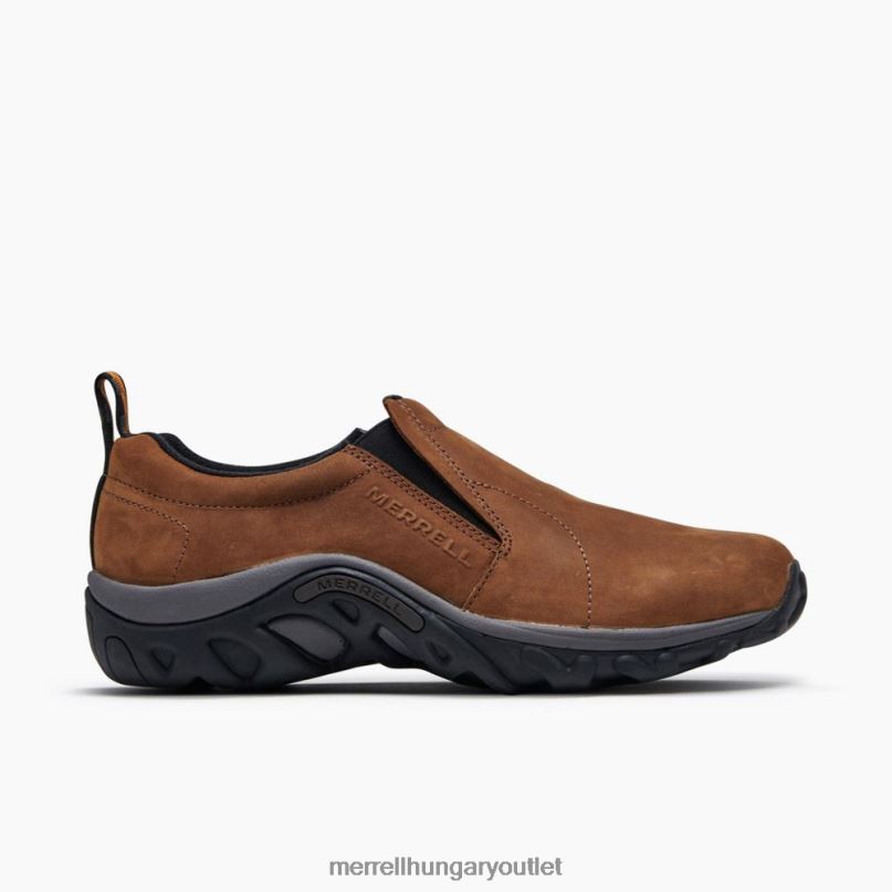 férfiak Merrell barna dzsungel moc nubuk cipő H06N0356