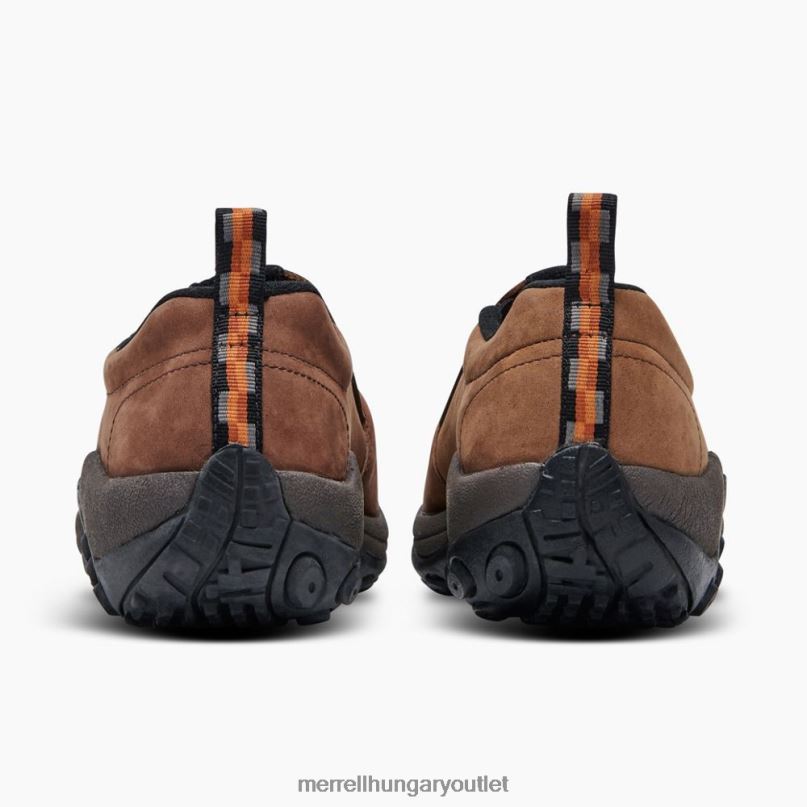 férfiak Merrell barna dzsungel moc nubuk vízálló széles szélességű cipő H06N0246