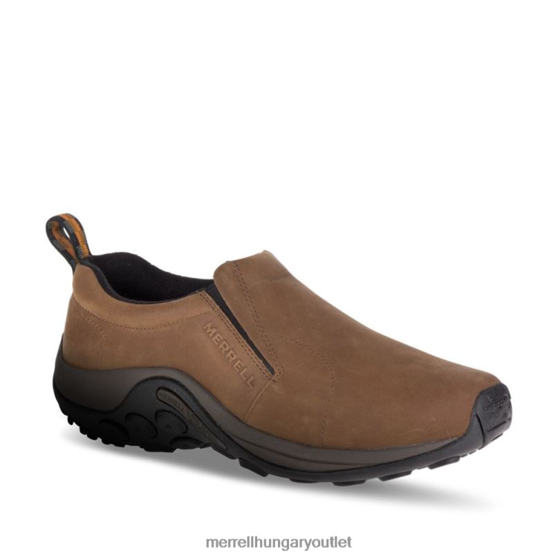 férfiak Merrell barna nubuk dzsungel moc nubuk széles szélesség cipő H06N0307