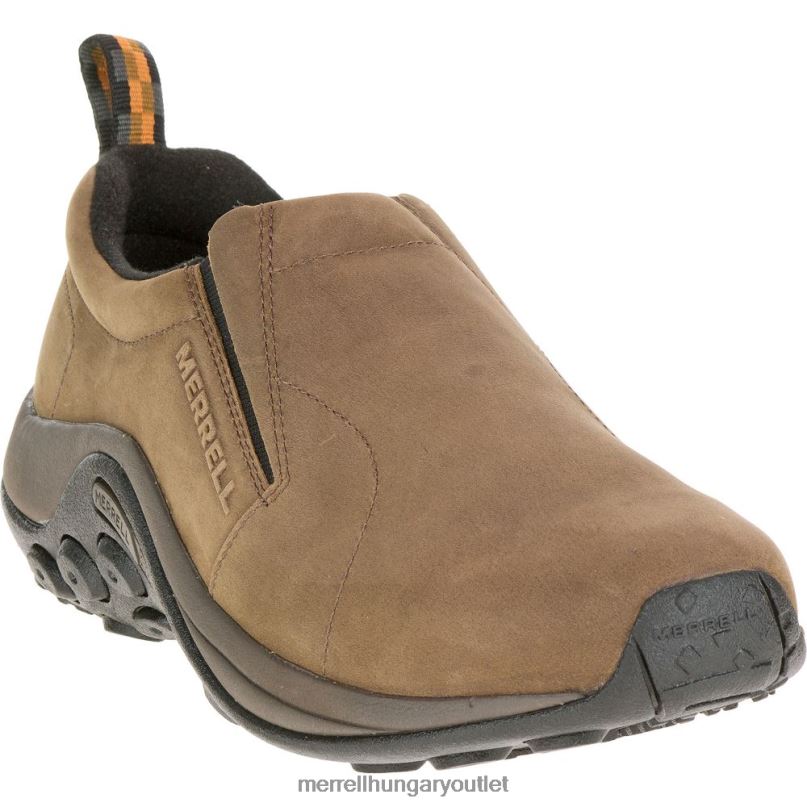 férfiak Merrell barna nubuk dzsungel moc nubuk széles szélesség cipő H06N0307