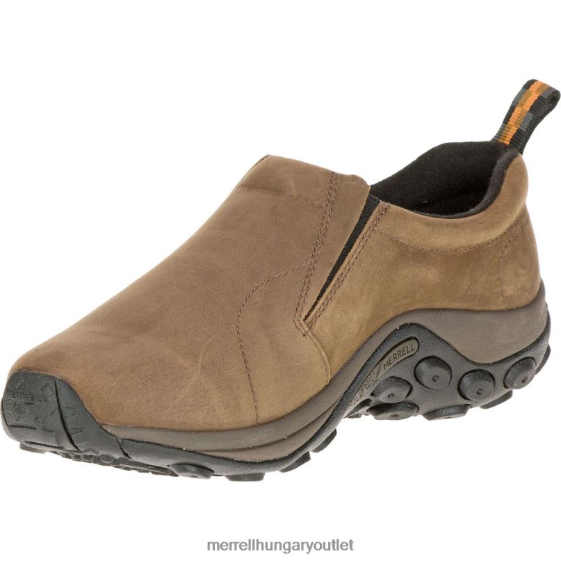 férfiak Merrell barna nubuk dzsungel moc nubuk széles szélesség cipő H06N0307