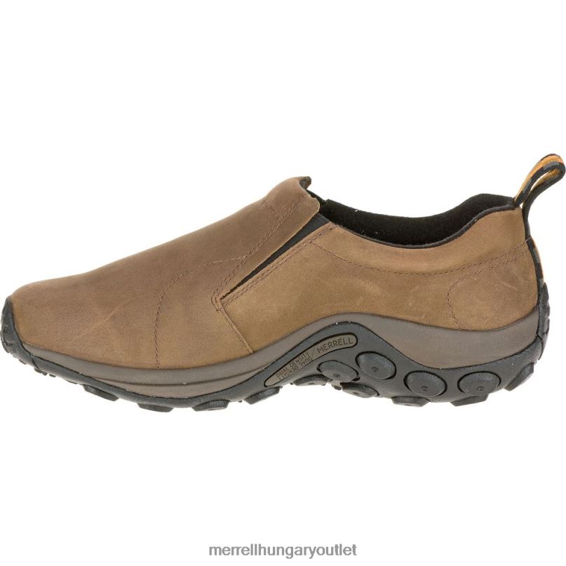 férfiak Merrell barna nubuk dzsungel moc nubuk széles szélesség cipő H06N0307