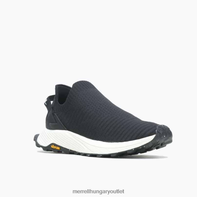 férfiak Merrell fekete-fehér beszállni sneaker moc cipő H06N0248