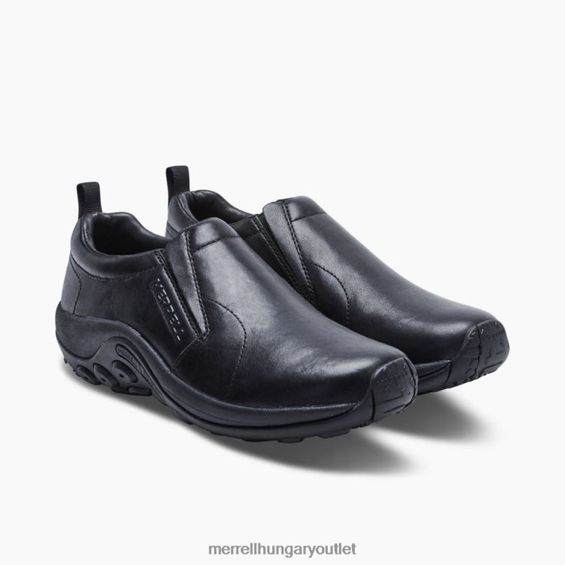 férfiak Merrell éjfél dzsungel moc bőr 2 széles szélesség cipő H06N0476