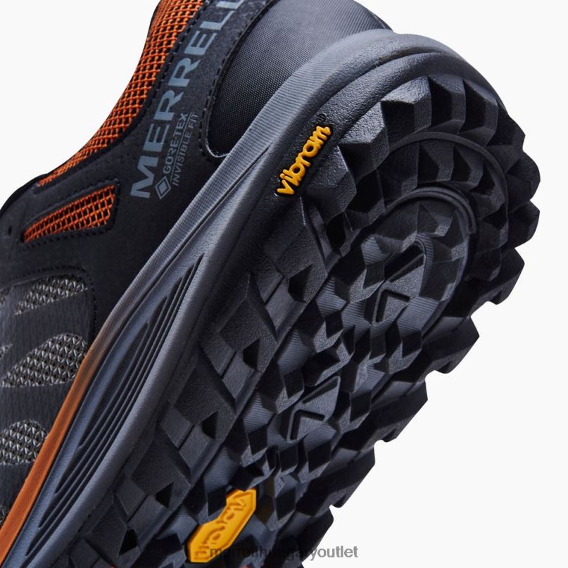 férfiak Merrell faszén nova 2 gore-tex cipő H06N0204