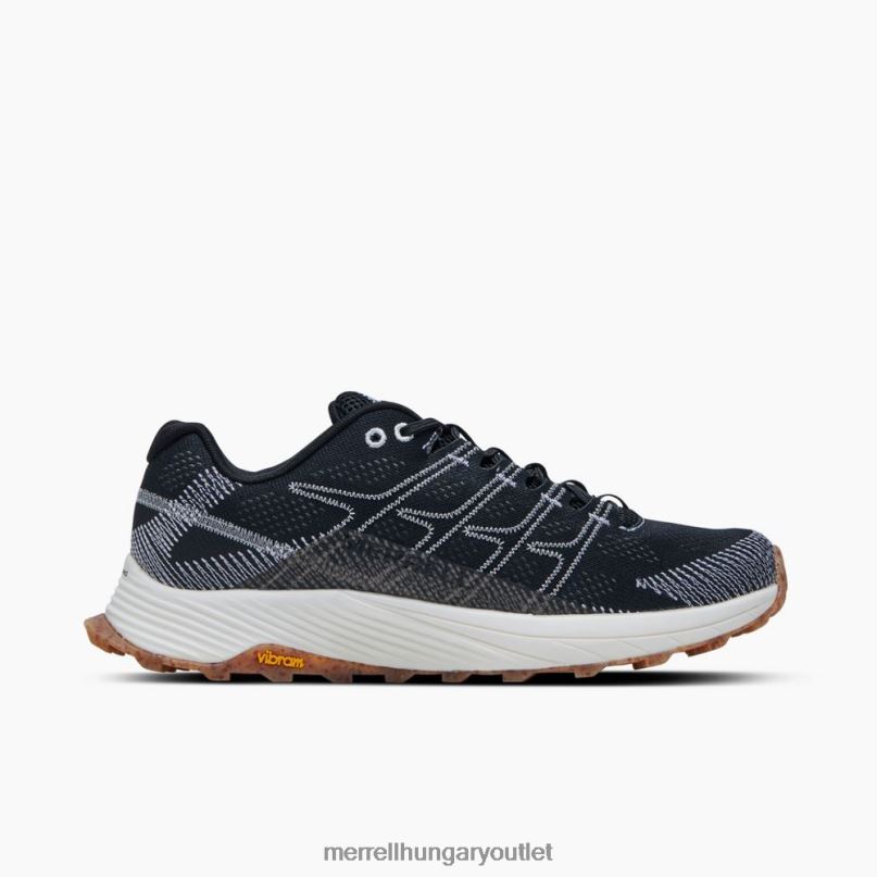 férfiak Merrell fekete-fehér moab flight eco festék széles szélességben cipő H06N0669