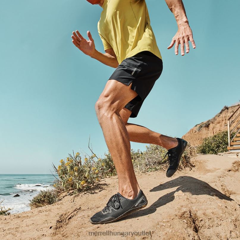 férfiak Merrell fekete gőz kesztyű 5 cipő H06N0286