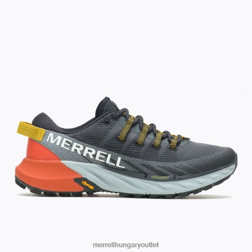 férfiak Merrell fekete/magas rózsa agility csúcs 4 cipő H06N083