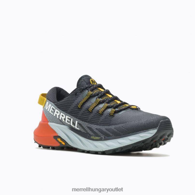 férfiak Merrell fekete/magas rózsa agility csúcs 4 cipő H06N083