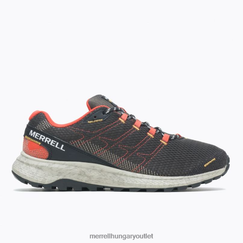férfiak Merrell fekete/mandarin légycsapás cipő H06N0736