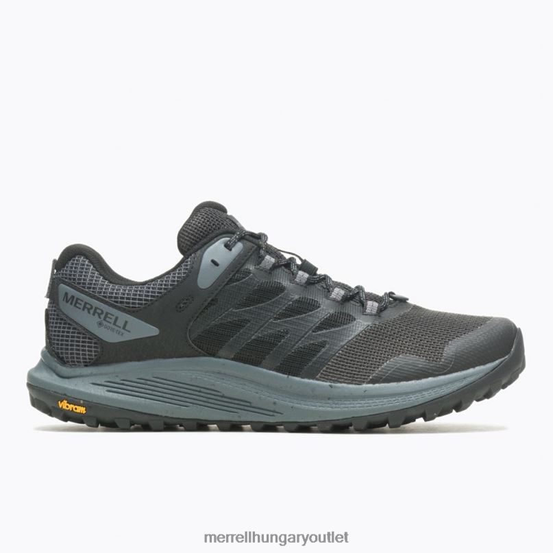 férfiak Merrell fekete nova 3 gore-tex cipő H06N053