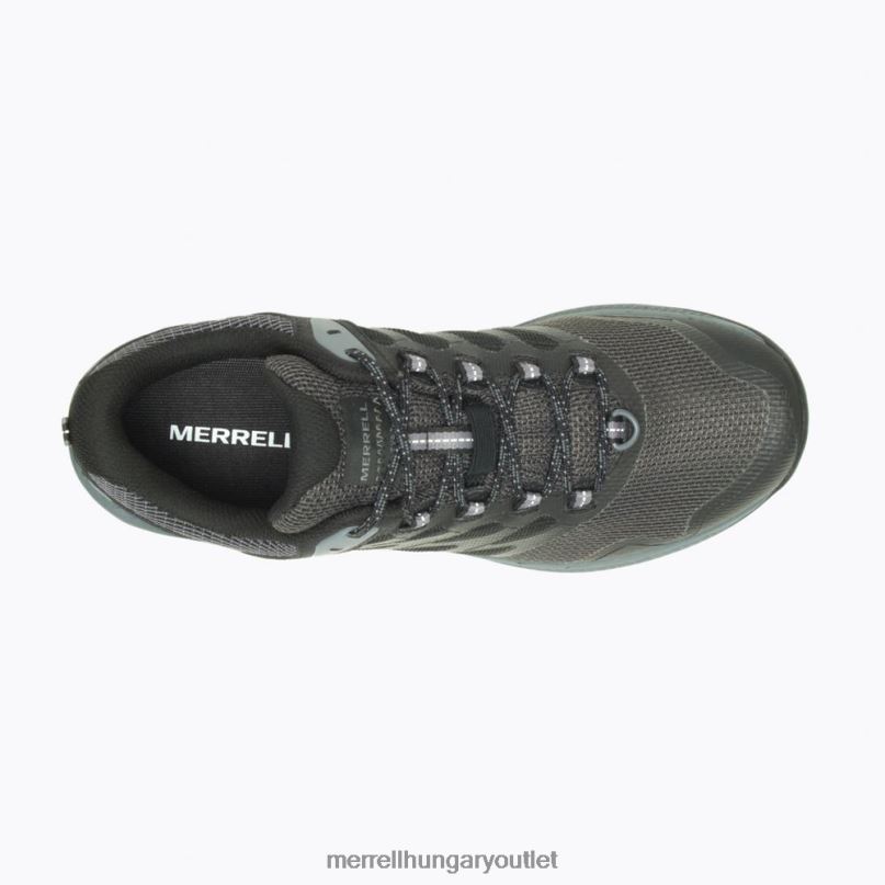 férfiak Merrell fekete nova 3 gore-tex cipő H06N053