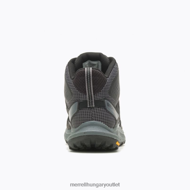 férfiak Merrell fekete nova 3 mid gore-tex cipő H06N041