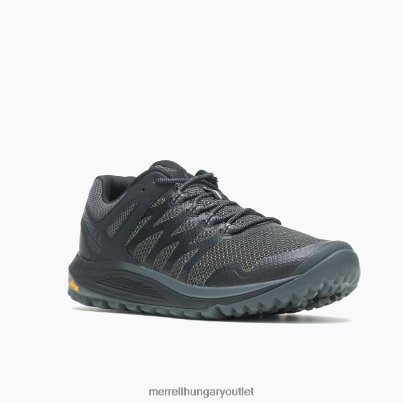férfiak Merrell fekete szikla nova 2 gore-tex cipő H06N0201