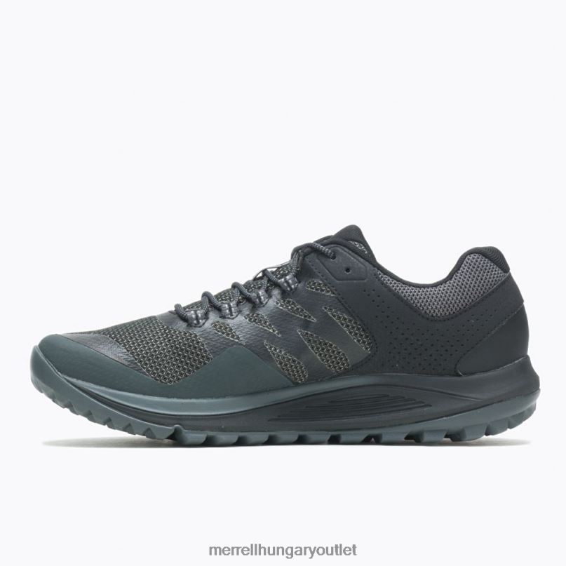 férfiak Merrell fekete szikla nova 2 gore-tex cipő H06N0201