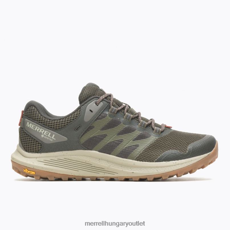 férfiak Merrell olajbogyó nova 3 gore-tex cipő H06N056