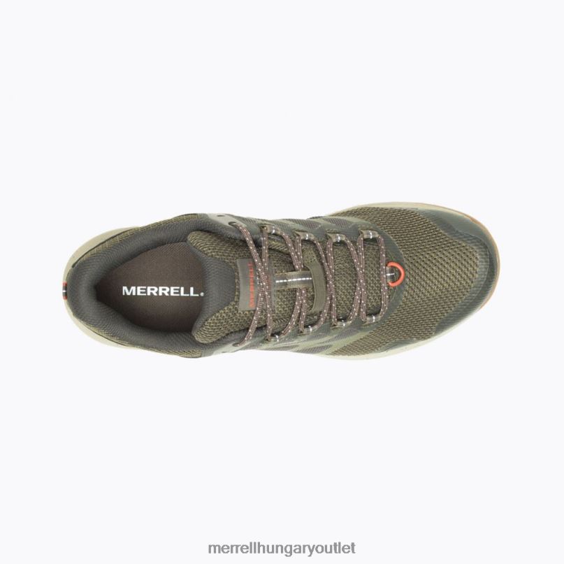 férfiak Merrell olajbogyó nova 3 gore-tex cipő H06N056