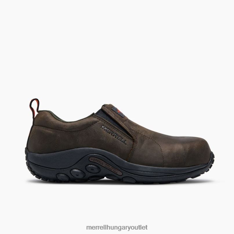 férfiak Merrell eszpresszó dzsungel moc bőr comp orr munkacipő cipő H06N0346