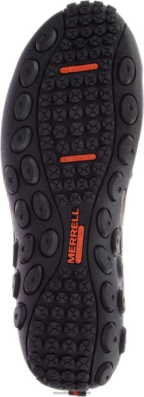 férfiak Merrell eszpresszó jungle moc bőr comp orr munkacipő széles szélesség cipő H06N0487